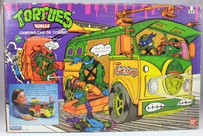 Teenage Mutant Ninja Turtles - 1988 - Turtle Party Wagon (loose with box)