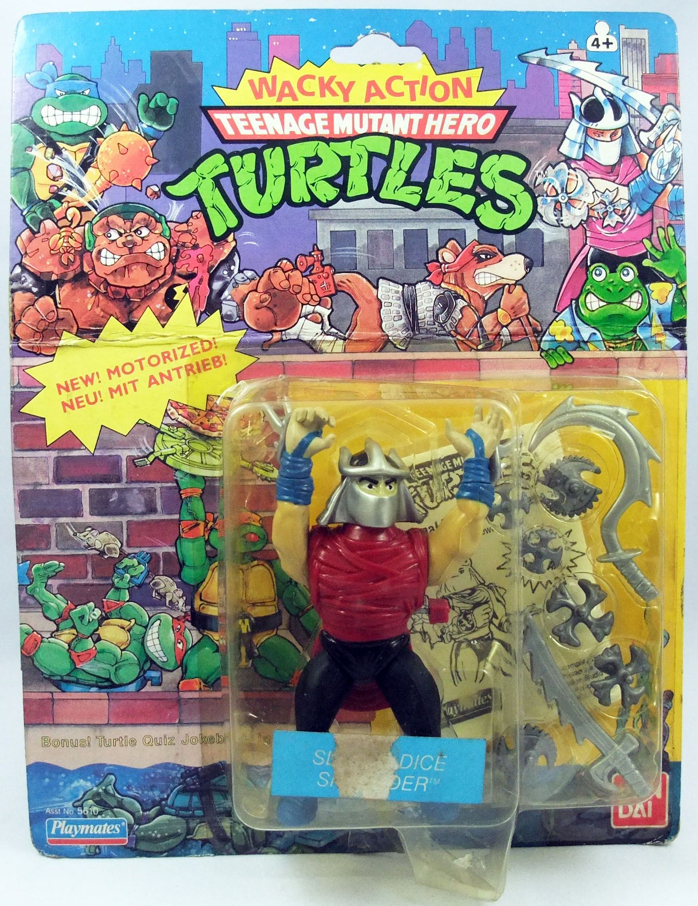 Teenage Mutant Ninja Turtles - 1989 - Wacky Action - Slice'n Dice