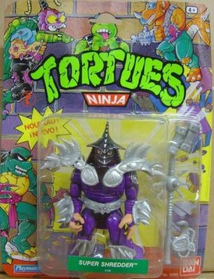 1991 Super Shredder Teenage Mutant Ninja Turtles Collectible Vintage Figure
