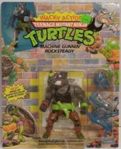 Teenage Mutant Ninja Turtles - 1991 - Wacky Action - Machine Gunnin\' Rocksteady