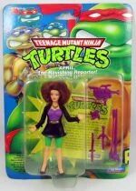 Teenage Mutant Ninja Turtles - 1992 - April the Ravishing Reporter - Playmates Toys