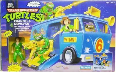 Teenage Mutant Ninja Turtles - 1992 - Channel 6 Newsvan with April O\'Neil