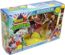 Teenage Mutant Ninja Turtles - 1992 - Movie III Samurai Evil War Horse with Castle Guard