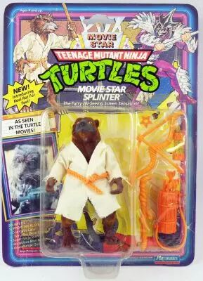 Teenage Mutant Ninja Turtles - 1992 - Movie Star Splinter