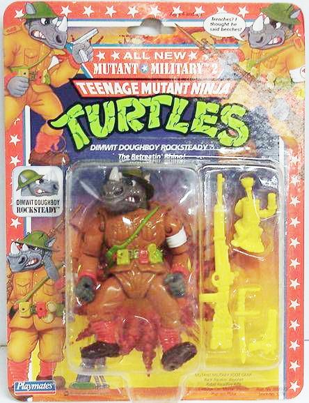 Teenage Mutant Ninja Turtles - 1992 - Dimwit Doughboy Rocksteady