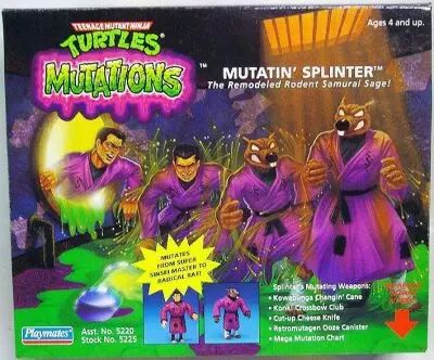 Teenage Mutant Ninja Turtles - 1992 - Mutations - Mutatin\' Splinter