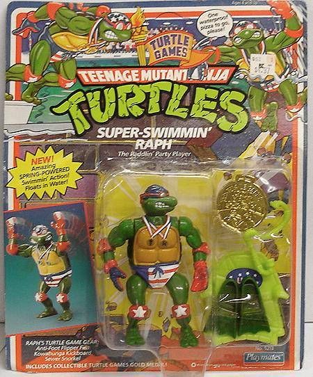 Teenage Mutant Ninja Turtles 1992 Turtles Games Super Swimmin Raph