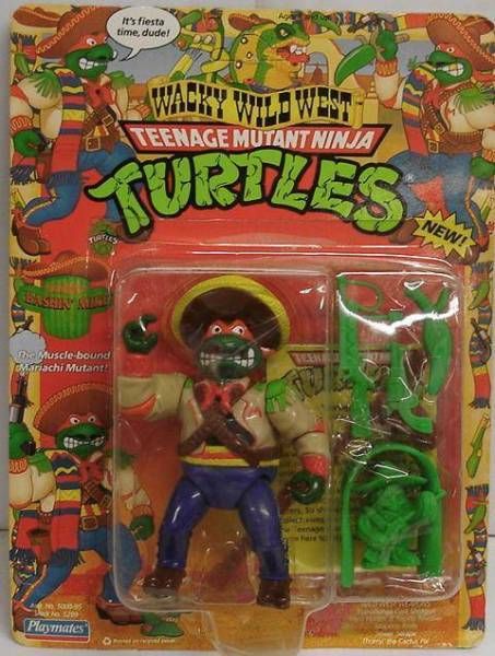Teenage Mutant Ninja Turtles - 1992 - Wacky Wild West - Bandito Bashin' Mike