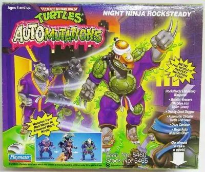 Teenage Mutant Ninja Turtles - 1993 - AutoMutations - Night Ninja Rocksteady