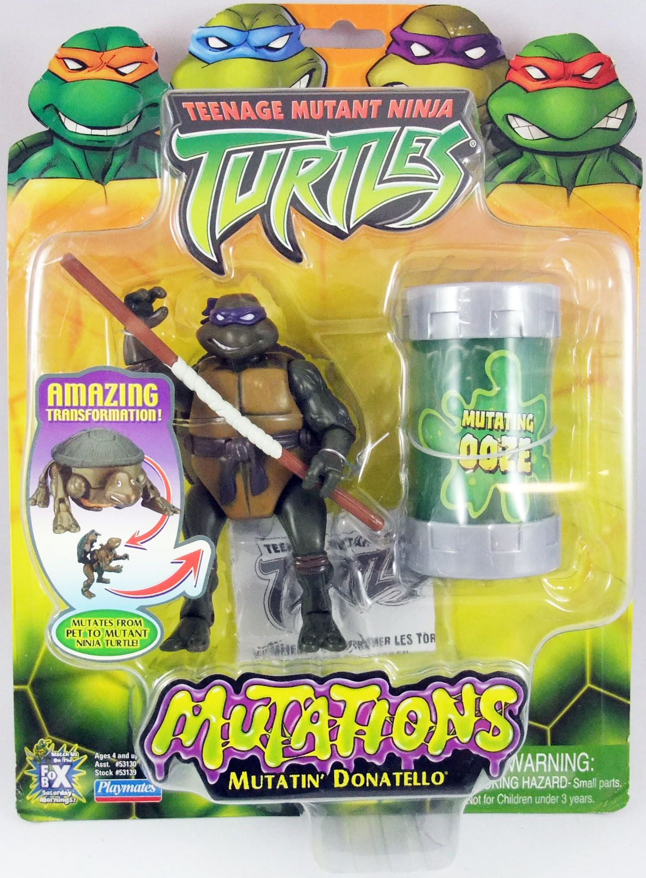 Playmates 2003 Teenage Mutant Ninja Turtles TMNT Shredder – Vintage Action  Figures