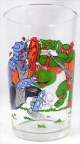 Teenage Mutant Ninja Turtles - Amora drinking glass 1990 - Raphael Signature Portrait