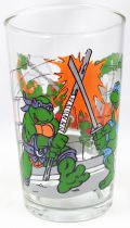 Teenage Mutant Ninja Turtles - Amora drinking glass 1990 - Training day in the dojo