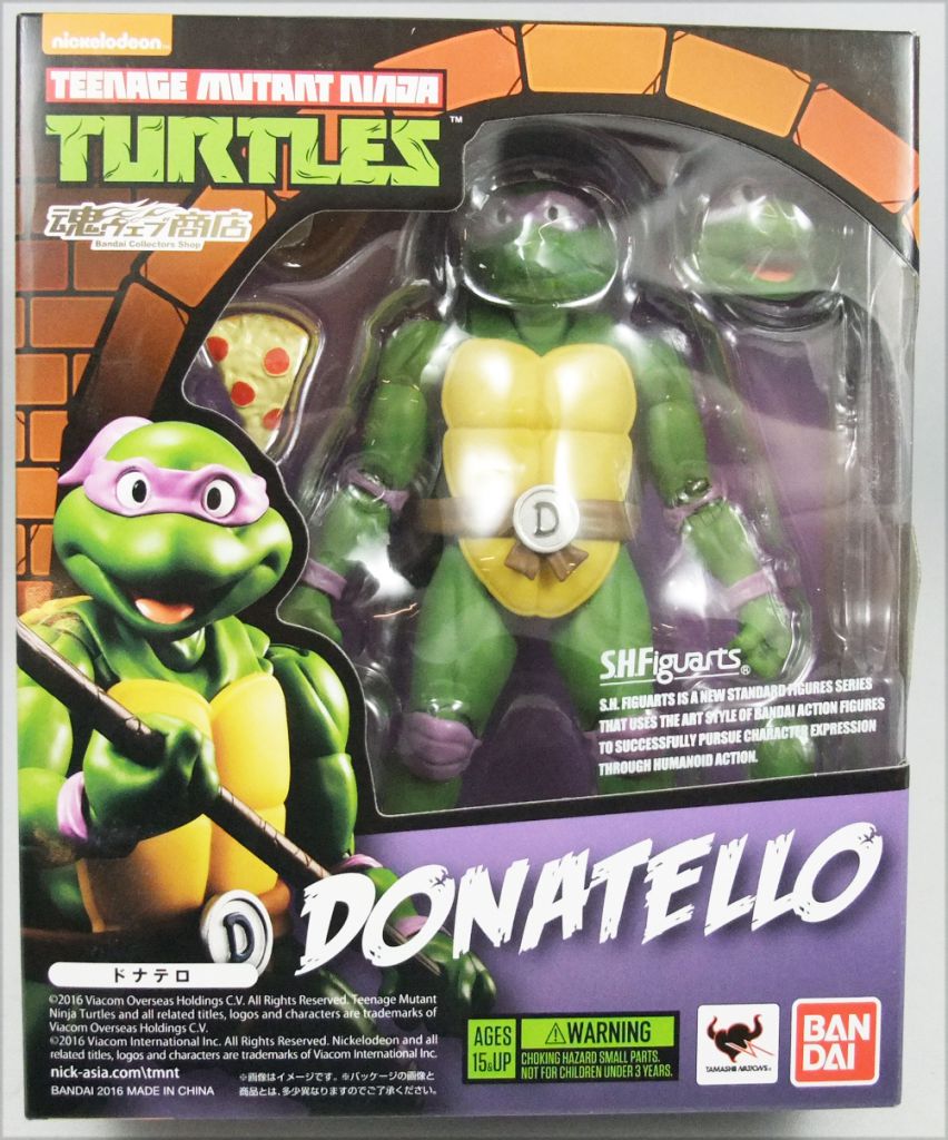 Tartarugas Ninjas: Donatello S.H Figuarts - Bandai