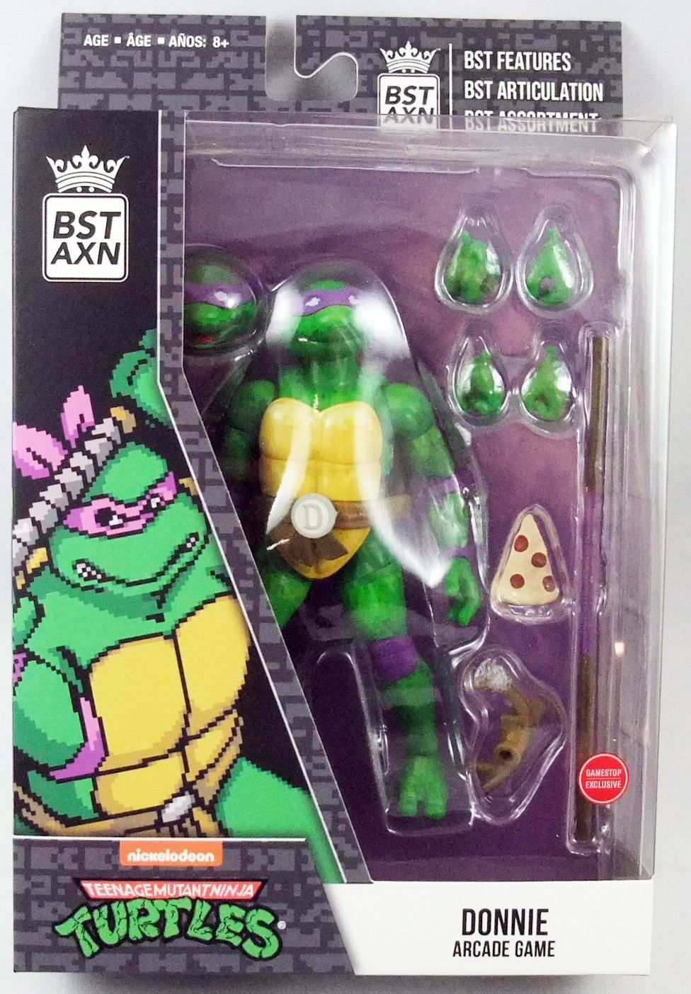 Teenage Mutant Ninja Turtles - Donatello BST AXN 5 Action Figure – The  Loyal Subjects