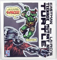 Teenage Mutant Ninja Turtles - BST AXN - Mirage Comics 4-pack - 5\  figures Donatello, Raphael, Shredder, Elite Foot Soldier