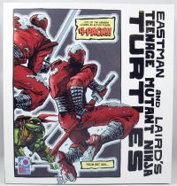 Teenage Mutant Ninja Turtles - BST AXN - Mirage Comics 4-pack - 5\  figures Michelangelo, Leonardo, Foot Soldiers