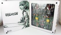 Teenage Mutant Ninja Turtles - BST AXN - Mirage Comics 4-pack - 5\  figures Michelangelo, Leonardo, Foot Soldiers