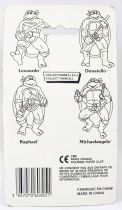 Teenage Mutant Ninja Turtles - Keychain - Michaelangelo - Liwaco 1991