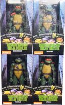 Teenage Mutant Ninja Turtles - NECA - 1:4 scale 1990 Movie Set : Leonardo, Raphael, Donatello, Michelangelo