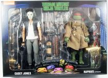 Teenage Mutant Ninja Turtles - NECA - 1990 Movie Casey Jones & Raphael in disguise