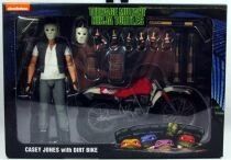 Teenage Mutant Ninja Turtles - NECA - 1990 Movie Casey Jones with Dirt Bike