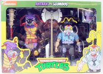 Teenage Mutant Ninja Turtles - NECA - Animated Series Antrax & Scumbug