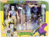 Teenage Mutant Ninja Turtles - NECA - Animated Series Casy Jones vs. Foot Soldier Slashed