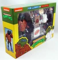 Teenage Mutant Ninja Turtles - NECA - Animated Series Punk Leonardo & Punk Raphael