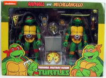 Teenage Mutant Ninja Turtles - NECA - Animated Series Raphael & Michelangelo