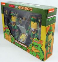Teenage Mutant Ninja Turtles - NECA - Animated Series Raphael & Michelangelo