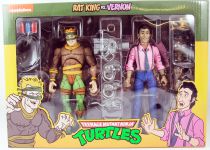 Teenage Mutant Ninja Turtles - NECA - Animated Series Triceraton Rat King & Vernon