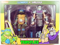 Teenage Mutant Ninja Turtles - NECA - Leonardo vs. Shredder