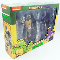 Teenage Mutant Ninja Turtles - NECA - Michelangelo vs. Foot Soldier