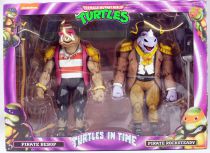 Teenage Mutant Ninja Turtles - NECA - Turtles In Time Pirate Bebop & Pirate Rocksteady