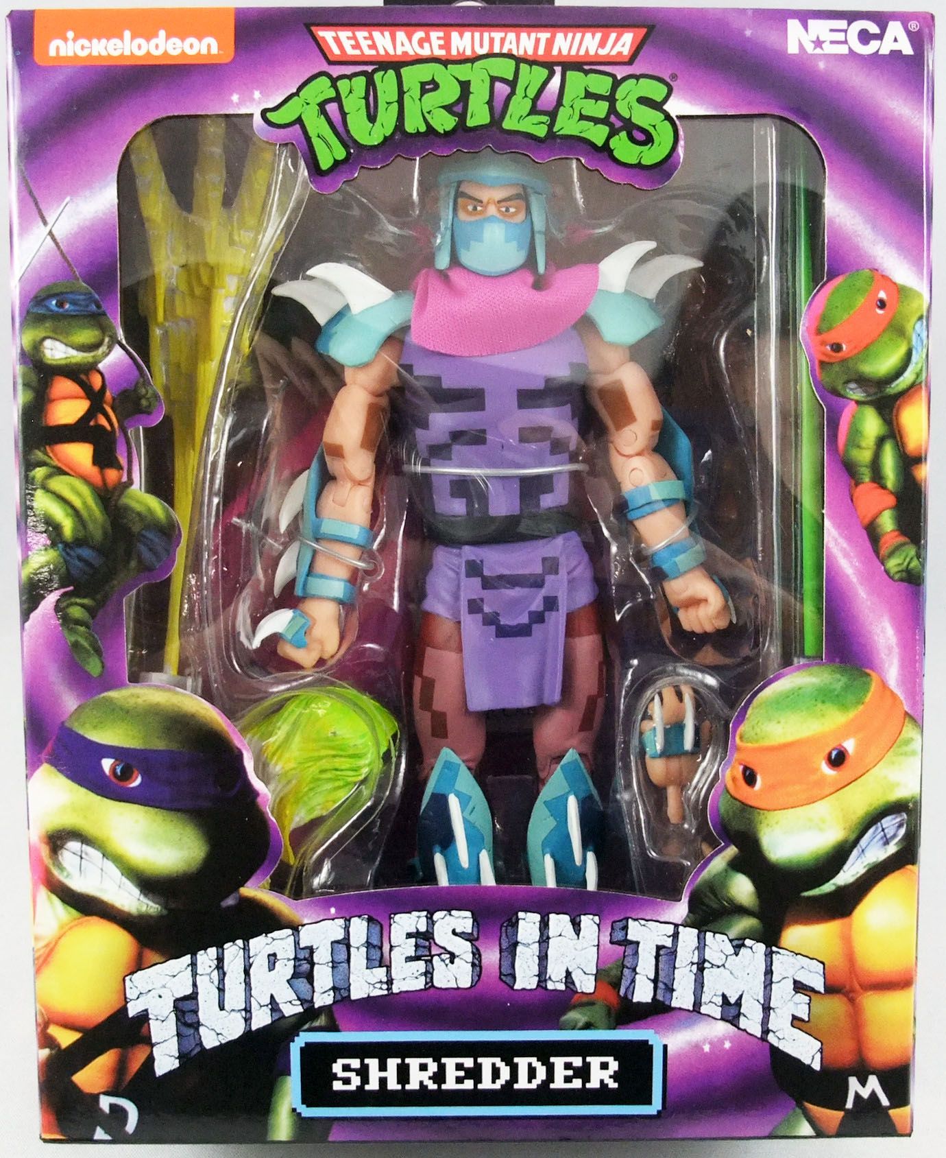 Turtles In Time Shredder NECA TMNT Tortues Ninja 