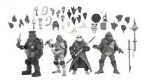 Teenage Mutant Ninja Turtles - NECA - Universal Monsters Mutant Monster Mash 4-pack (Black & White)