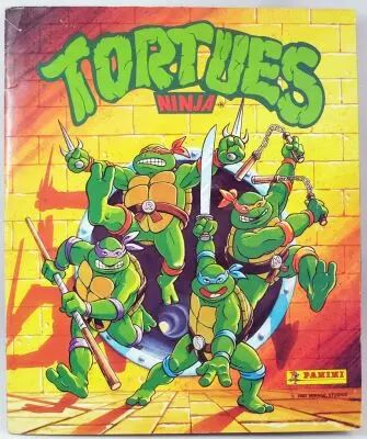 Teenage Mutant Ninja Turtles - Panini Stickers collector book 1990