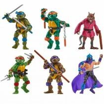 Teenage Mutant Ninja Turtles - Playmates - 1988 Remastered 6-pack