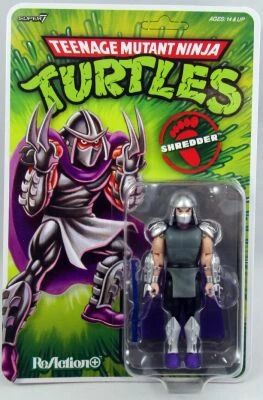 Teenage Mutant Ninja Turtles - Super7 ReAction+ Figures - Shredder