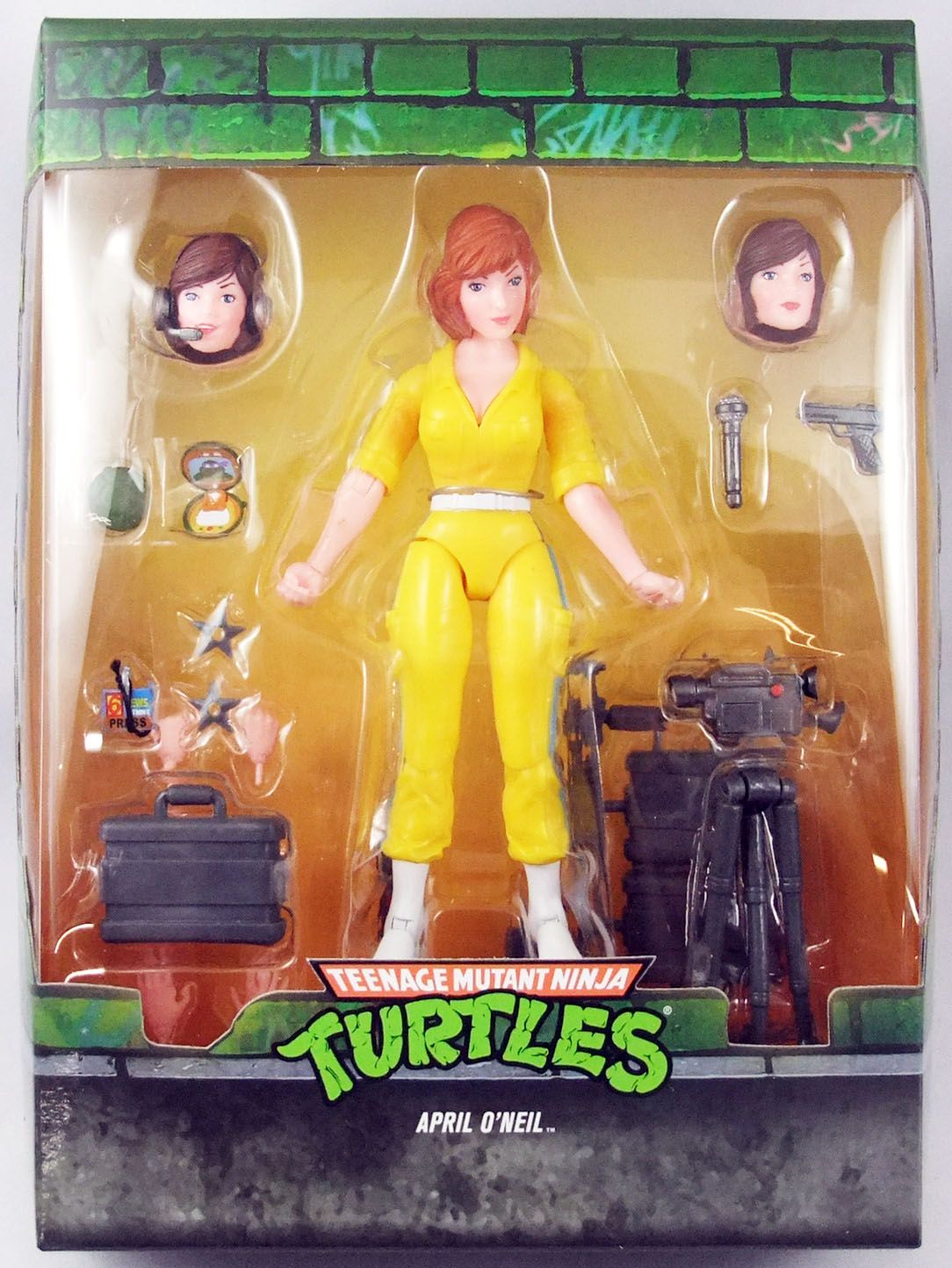 Teenage Mutant Ninja Turtles Super7 Ultimates Figures April Oneil 