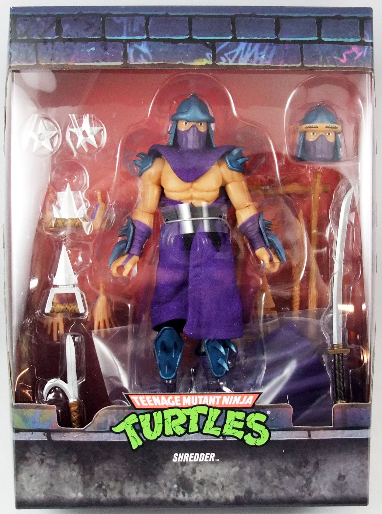 NECA Teenage Mutant Ninja Turtles Deluxe Super Shredder 7 Action Figure  TMNT