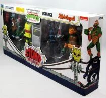 Teenage Mutant Ninja Turtles (Archie Comics) - NECA - Stump Wrestling Turtles 4-pack