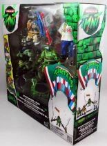 Teenage Mutant Ninja Turtles (Classic Mutants) - Playmates - Sewer Heroes Military Mutants 4-pack with Parachute
