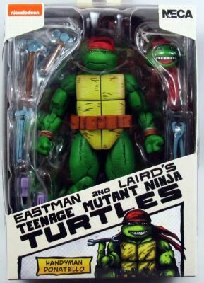 Teenage Mutant Ninja Turtles (Mirage Comics) - NECA - Casey Jones- NECA - Handyman Donatello
