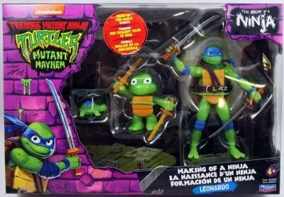 Teenage Mutant Ninja Turtles: Mutant Mayhem Movie - Playmates - Leonardo \ Making of a Ninja\ 