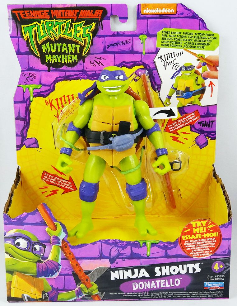 Playmates Teenage Mutant Ninja Turtles: Mutant Mayhem Mini Figure