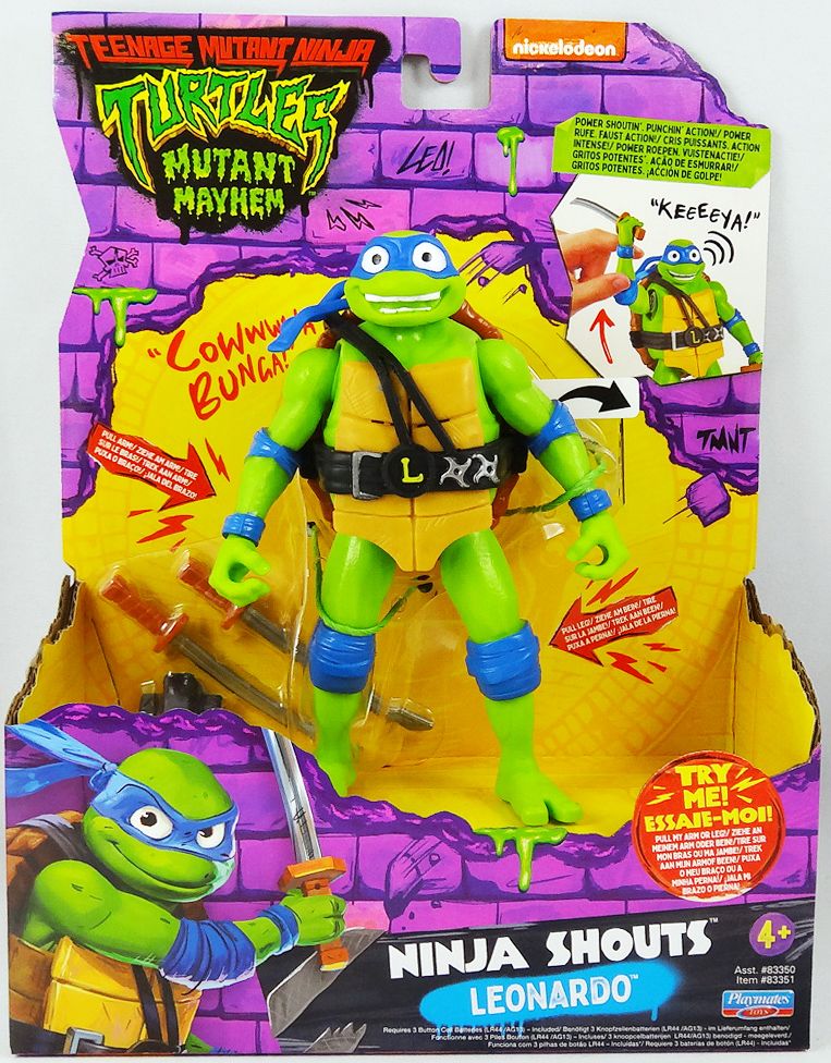 Ninja Turtle TOYS Fight A SUPER Mutant 😱  Teenage Mutant Ninja Turtles:  Mutant Mayhem 