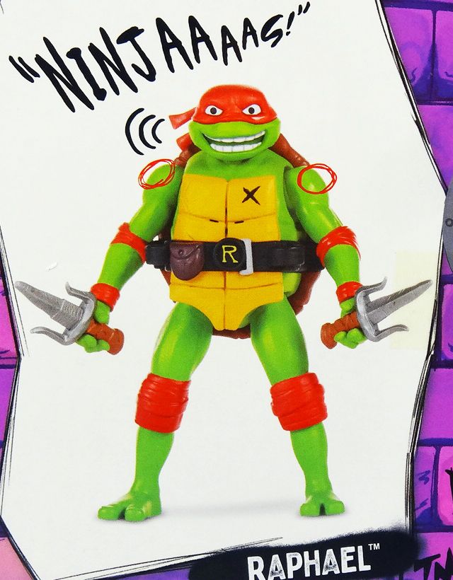 Teenage Mutant Ninja Turtles Ninja Shouts Figure - Raphael