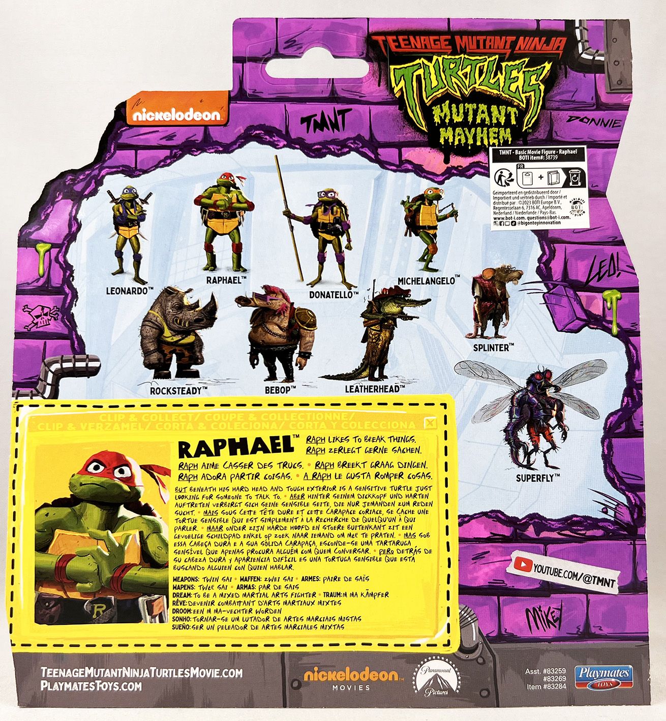 Playmates reveals action figures for TMNT: Mutant Mayhem movieToy World  Magazine