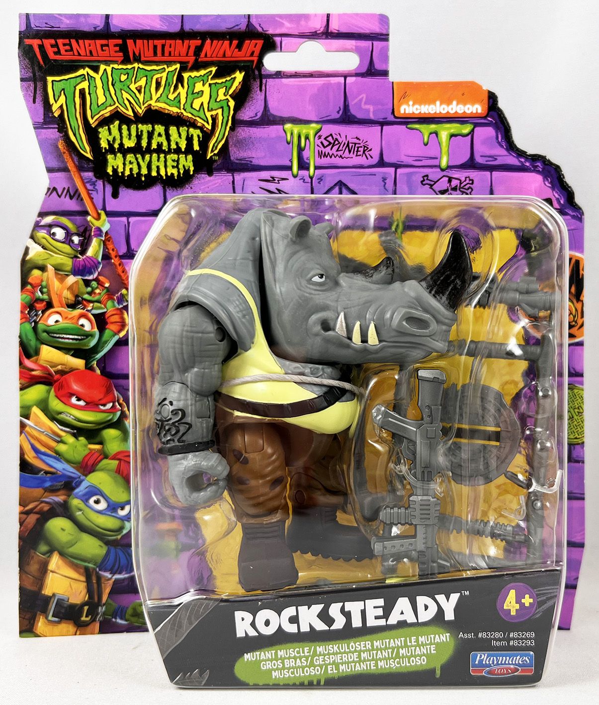 Playmates Teenage Mutant Ninja Turtles: Mutant Mayhem Mini Figure Battle  Pack